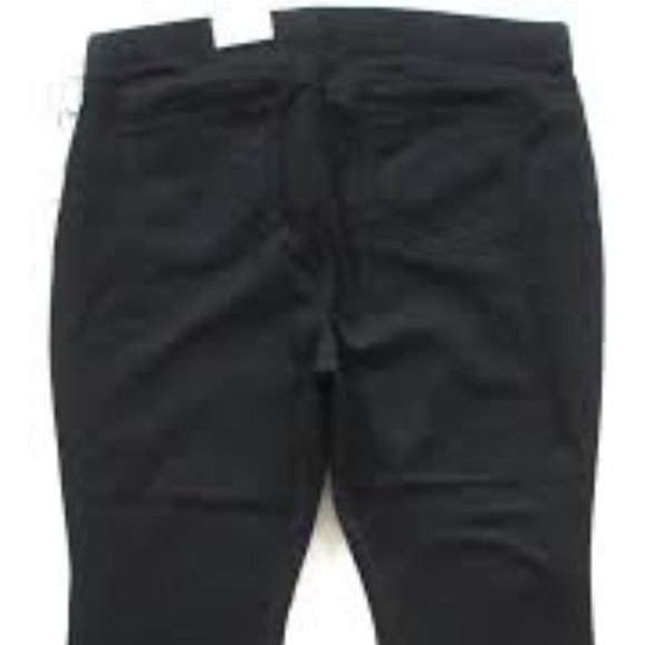 NWT NYDJ PULL-ON SKINNY ANKLE JEANS WITH SIDE SLIT BLACK PLUS 22W- LIFT TUCK - Picture 8 of 13